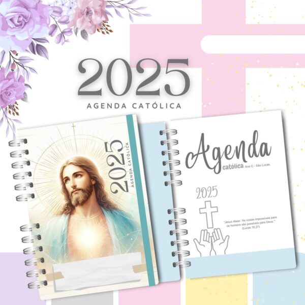 Agendas Católicas 2025 - Encadernação - Imagem 5