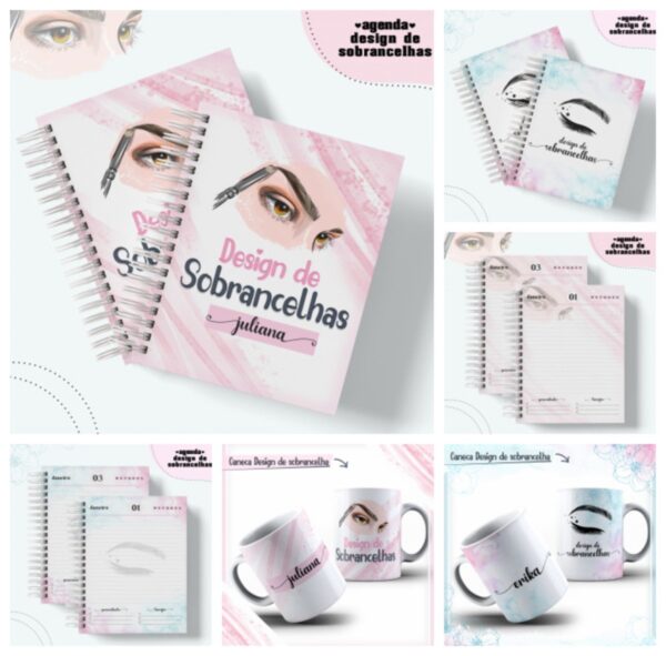 agendas design sobrancelhas arquivo digital agendas design sobrancelhas