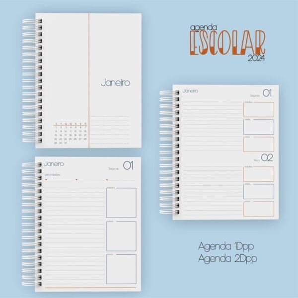 Agendas Escolares 2024 - Arquivo Digital
