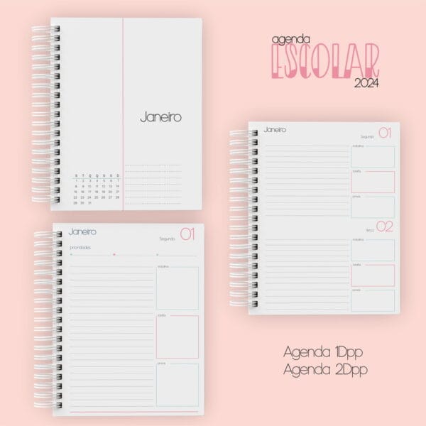 Agendas Escolares 2024 - Arquivo Digital