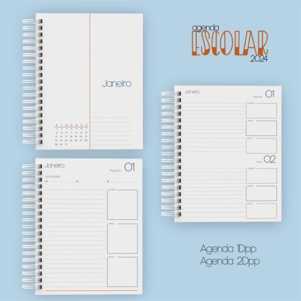 Agendas Escolares 2024 - Arquivo Digital - Imagem 3