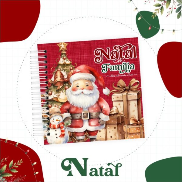 Álbum de Fotos Natal - Arquivo Digital - Imagem 2