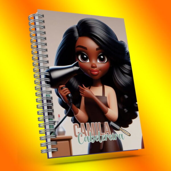 Arquivo Capas Agenda Cabelereira - Png e Corel - Imagem 5
