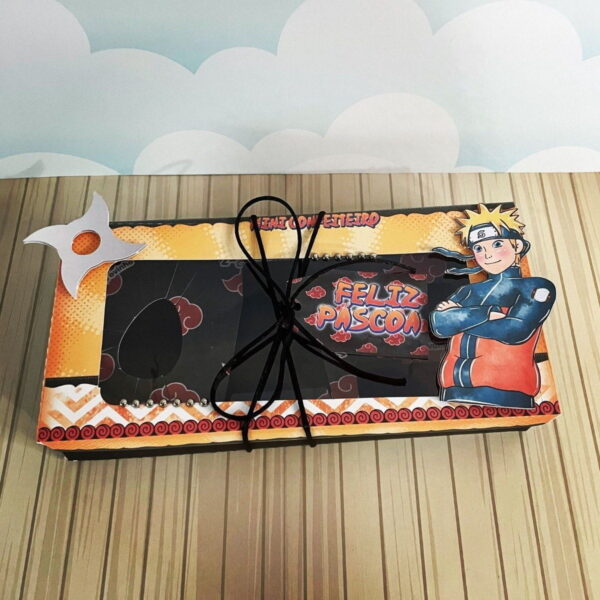 Arquivo Cestinha Confeiteiro Páscoa Naruto Silhouette