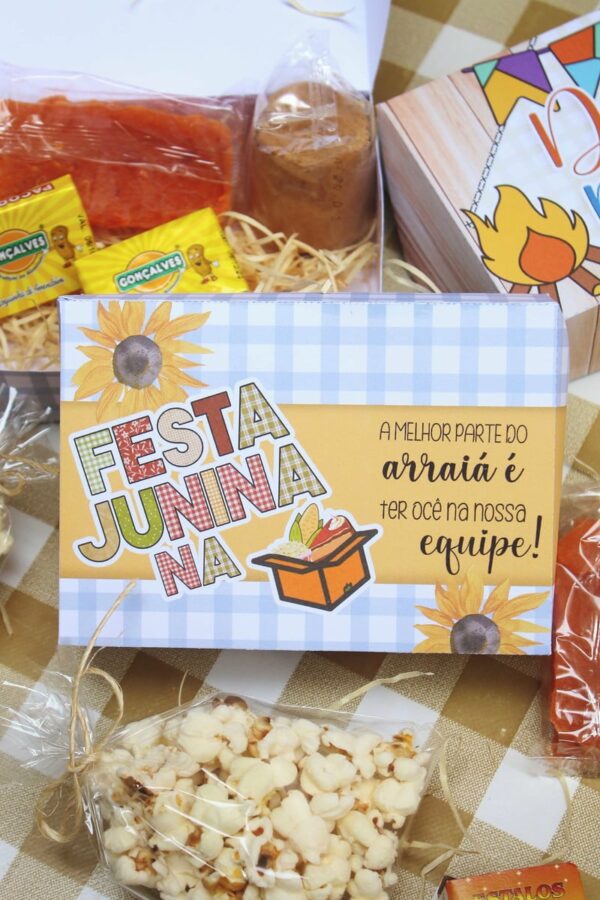 Arquivo de Corte Caixa Docinhos Festa Junina 2023 - Imagem 4