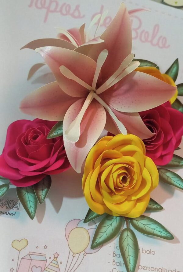 arquivo de corte flores papel e cia 1