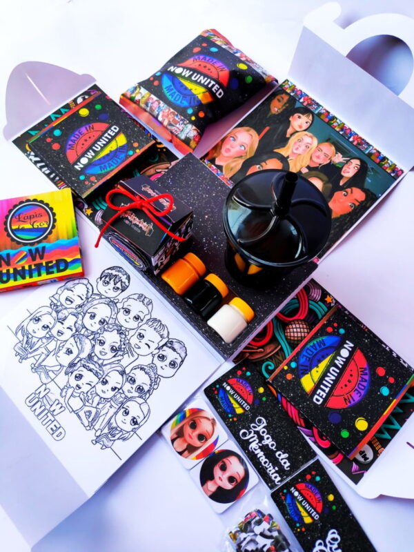 Arquivo de Corte Maleta Now United - Arquivo Digital - Imagem 3