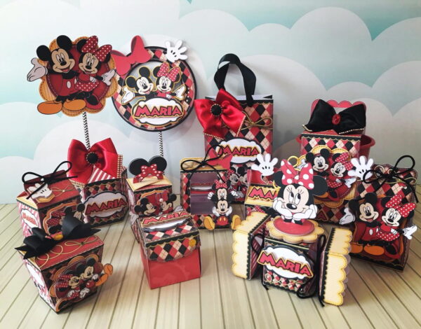 arquivo de corte minie e mickey studio pdf png arquivo digital