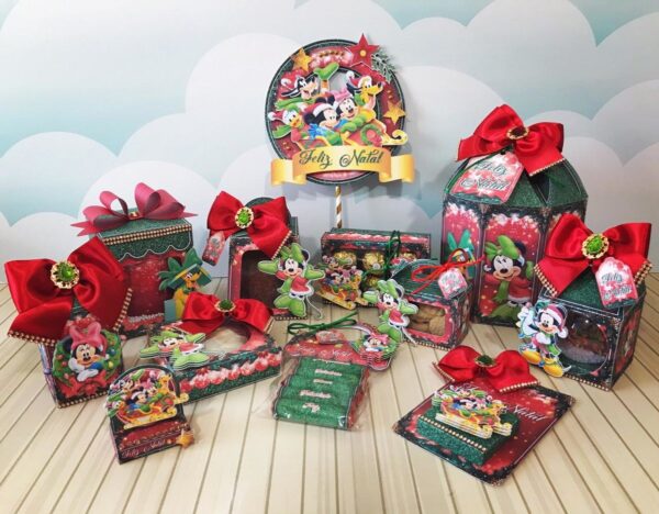 arquivo de corte natal mickey e minnie arquivo digital personalizacao