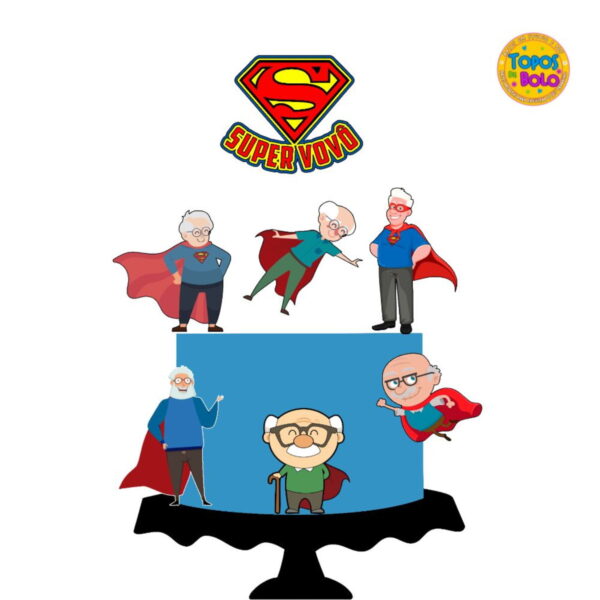 arquivo de corte topo de bolo super vovo arquivo de corte topo de bolo super vovo