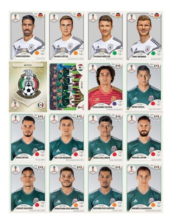 Arquivo Digital 682 Figurinhas Copa Do Mundo 2018 Russia