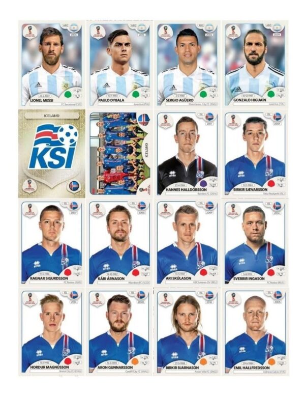 Arquivo Digital 682 Figurinhas Copa Do Mundo 2018 Russia