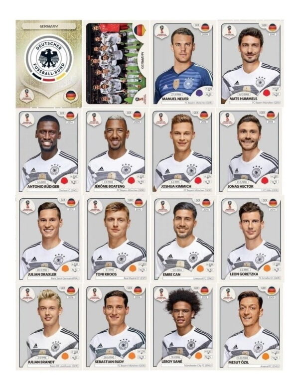 Arquivo Digital 682 Figurinhas Copa Do Mundo 2018 Russia