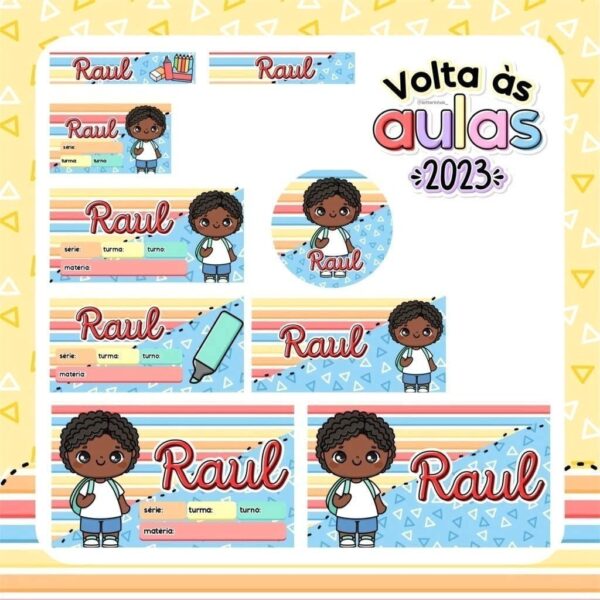 Arquivo Digital Agenda Escolar 2023 Ilustrações Artes Frases