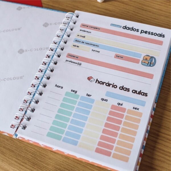 Arquivo Digital Agenda Escolar 2023 Ilustrações Artes Frases