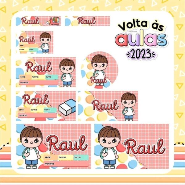 Arquivo Digital Agenda Escolar 2023 Ilustrações Artes Frases