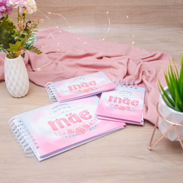 Arquivo Digital Dia Das Mães Álbum Scrapbook + Bloquinho