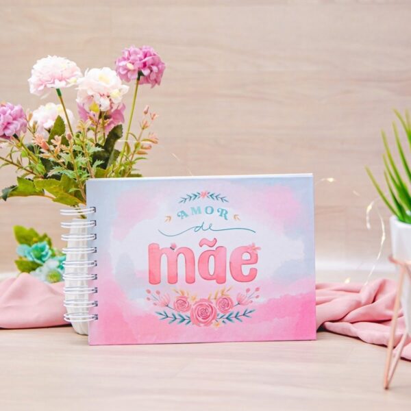 Arquivo Digital Dia Das Mães Álbum Scrapbook + Bloquinho