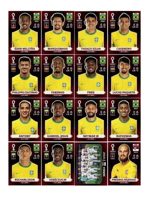 Arquivo Digital Figurinhas Copa 2022 Qatar Oryx Edition Pdf