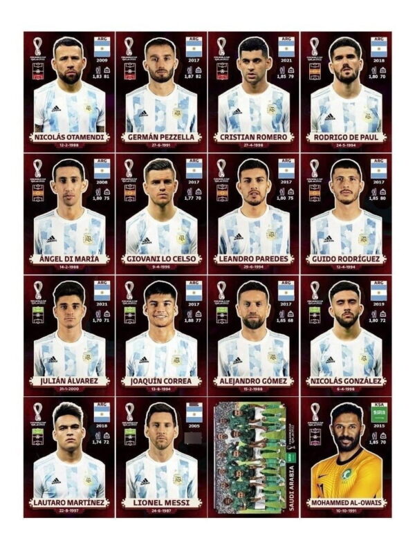 Arquivo Digital Figurinhas Copa 2022 Qatar Oryx Edition Pdf