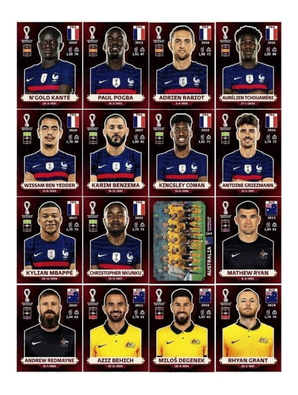 Arquivo Digital Figurinhas Copa 2022 Qatar Oryx Edition Pdf