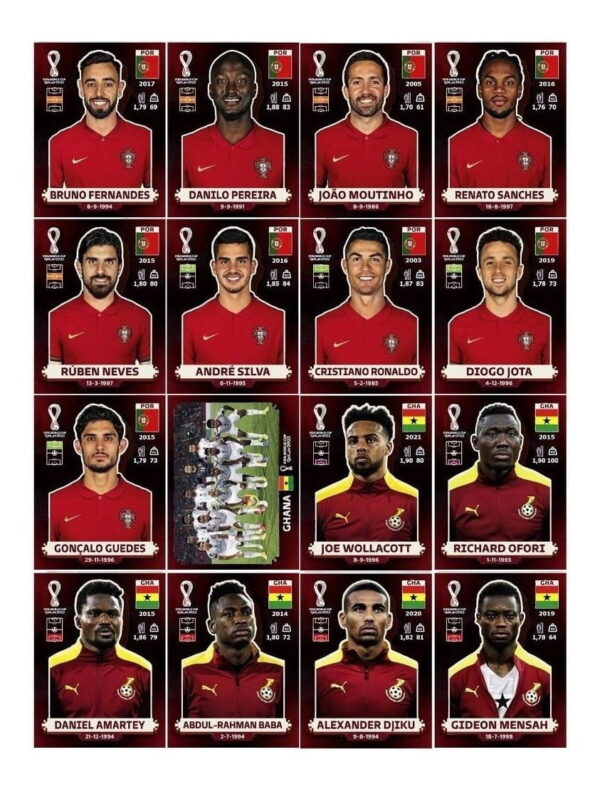 Arquivo Digital Figurinhas Copa 2022 Qatar Oryx Edition Pdf