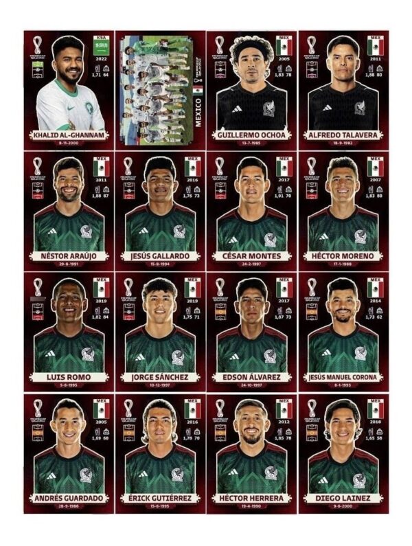 Arquivo Digital Figurinhas Copa 2022 Qatar Oryx Edition Pdf