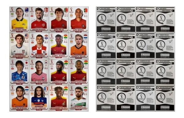 Arquivo Digital Figurinhas Copa Mundo Qatar 2022 Update Set