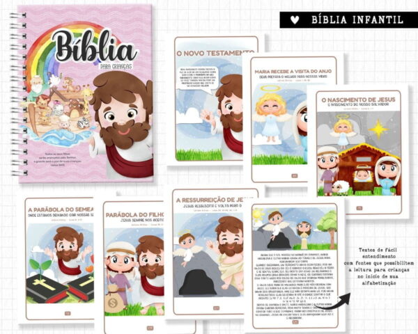 Arquivo Digital Histórias Bíblicas Infantis Para Crianças