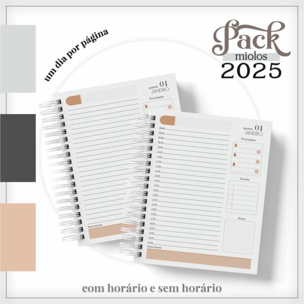 Arquivo Digital Miolo Agenda 2025 Masculino - Imagem 3