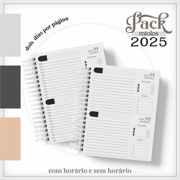 Arquivo Digital Miolo Agenda 2025 Masculino - Imagem 5