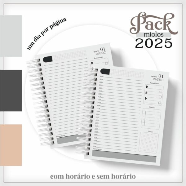 Arquivo Digital Miolo Agenda 2025 Masculino - Imagem 4