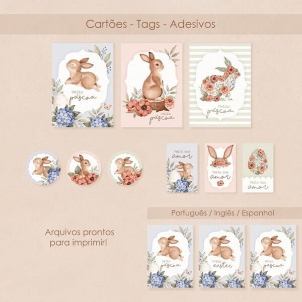 Arquivo Digital Pasquarela Páscoa Imagens Scrapbook Png