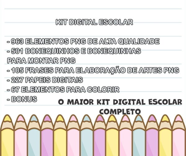 Arquivo Digital Volta Às Aulas Frases E Elementos Scrapbook