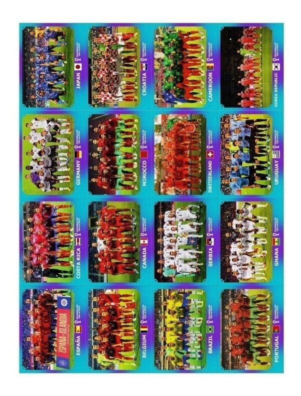 Arquivo Em Pdf De Figurinhas Copa Do Mundo 2022 + Legends