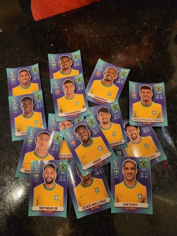 Arquivo Em Pdf De Figurinhas Copa Do Mundo 2022 + Legends