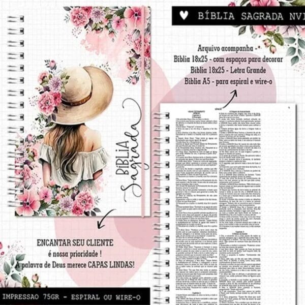 arquivo encadernar biblia adulto papelaria