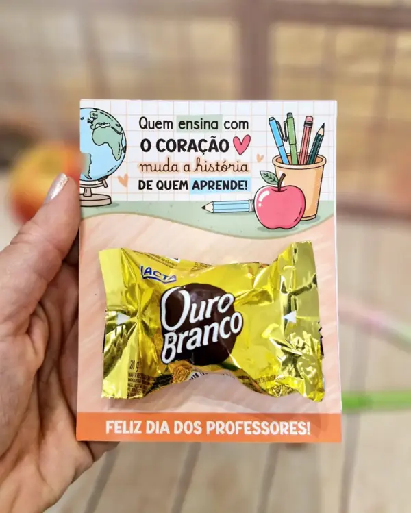 Arquivo para Impressao Card Bombom Dia dos Professores