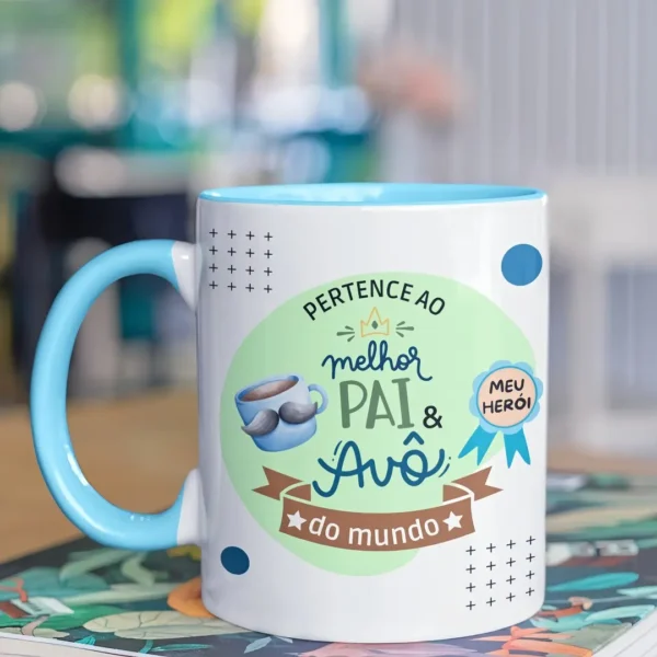 Arquivo para Sublimação em Caneca de Pais Exemplares