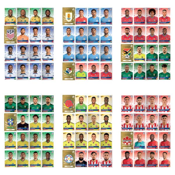 Arquivo PDF Álbum + Figurinhas Copa América 2024 USA - Imagem 3