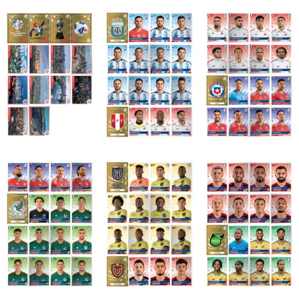 Arquivo PDF Álbum + Figurinhas Copa América 2024 USA - Imagem 2