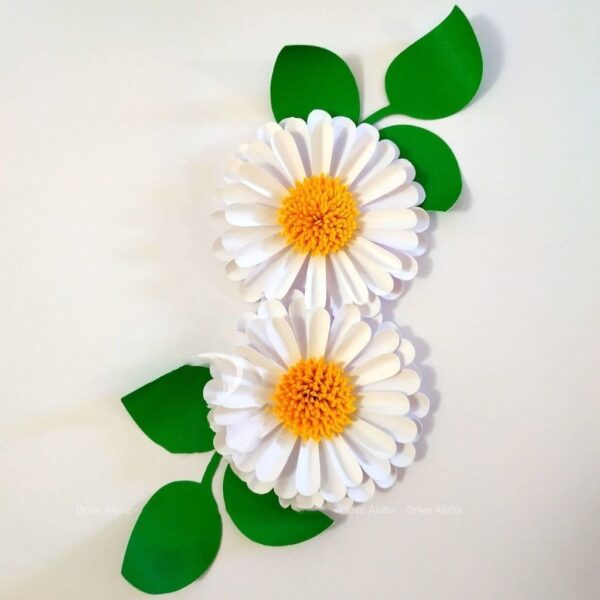 Arquivos 12 Moldes Flores De Papel P/ Decoração Topo De Bolo