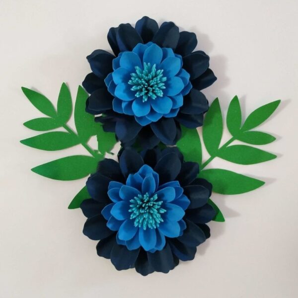 Arquivos 12 Moldes Flores De Papel P/ Decoração Topo De Bolo