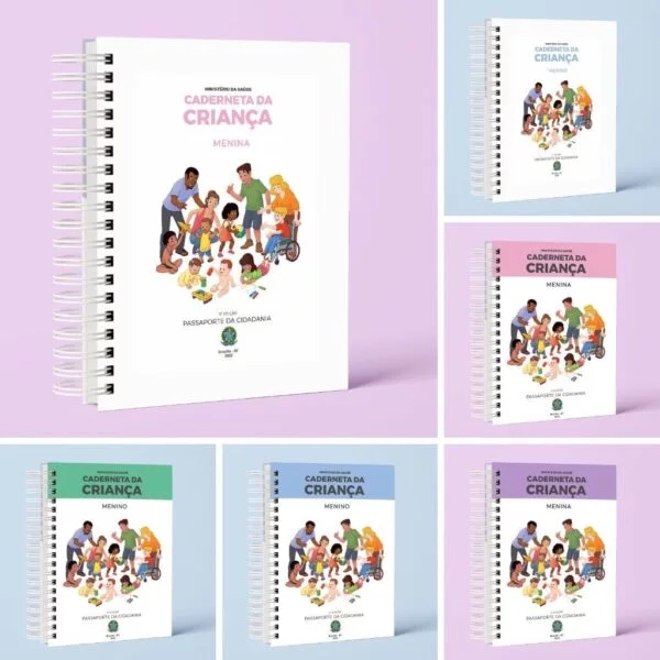 Arquivos Cadernetas Da Criança Clean - 5ª Edição (digital)