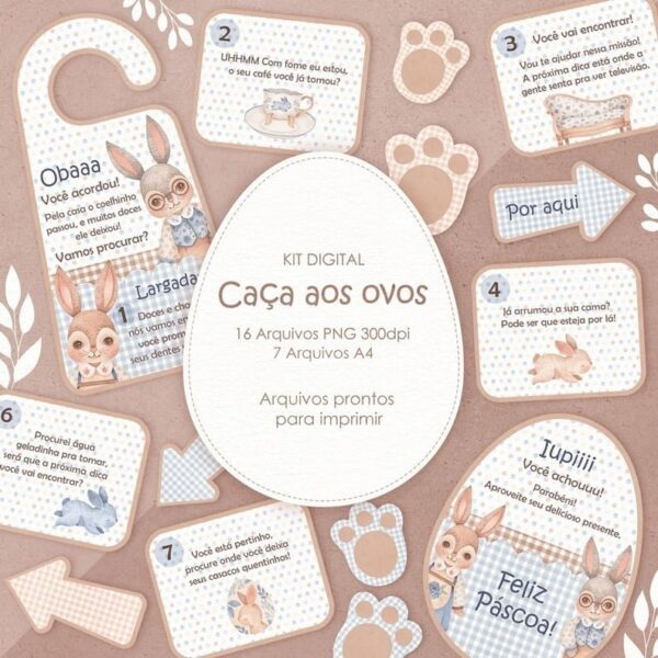 Arquivos Corte Páscoa Caça Aos Ovos Cartões Tags P Imprimir