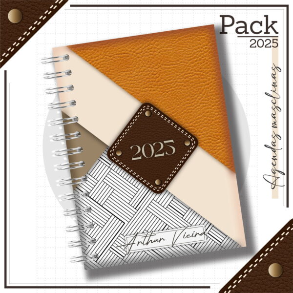 arquivos encadernacao caderno couro laranja papelaria