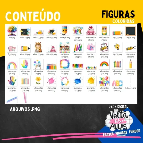Arquivos Png Mascotes Volta As Aulas Para Decoracao E Craft 5
