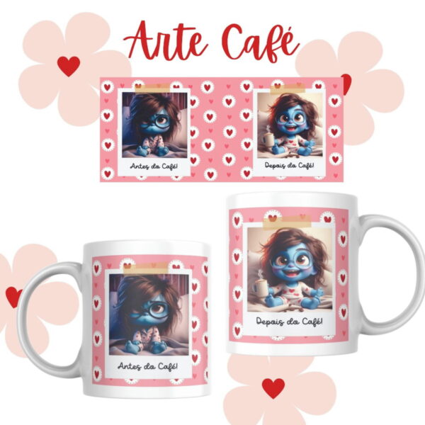 arte avulsa divertidamente cafe canecas