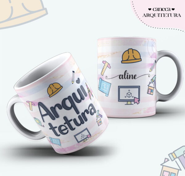 arte caneca arquitetura feminina arquivo digital arte caneca arquitetura feminina