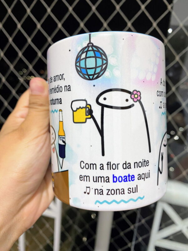 Arte Caneca Boate Azul - Arquivo Digital - Imagem 3